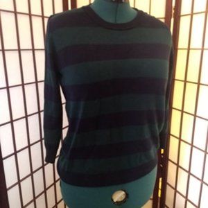 ⭐ 3/20$ ⭐ Striped navy and green sweater